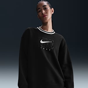 Nike Sportswear Phoenix Fleece Women's Oversized Graphic Crew-Neck